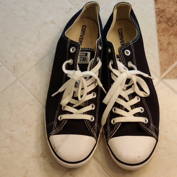 Converse All Star Low Top Black Sz 12 Men